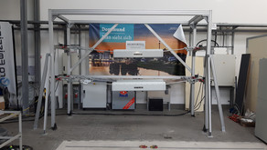 Distributed Series Reactors on short power line stubs installed in an aluminum structure