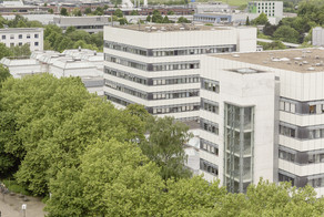 The BCI buildingshot from above